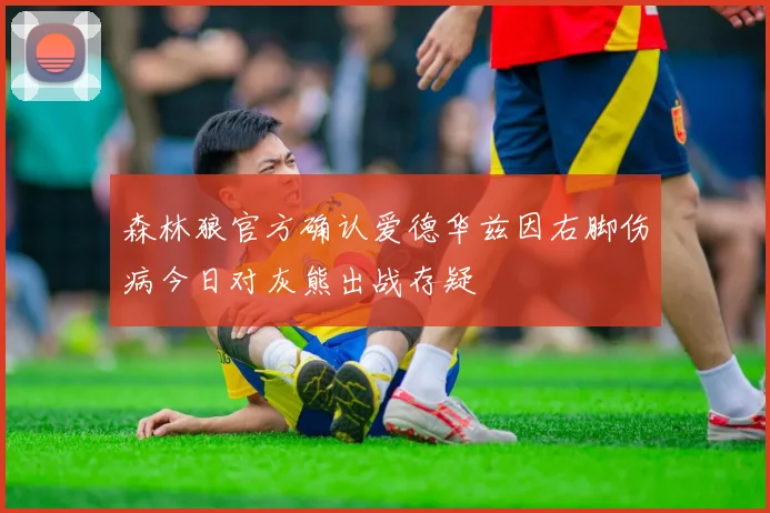 森林狼官方确认爱德华兹因右脚伤病今日对灰熊出战存疑