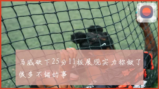 马威砍下25分11板展现实力称做了很多不错的事